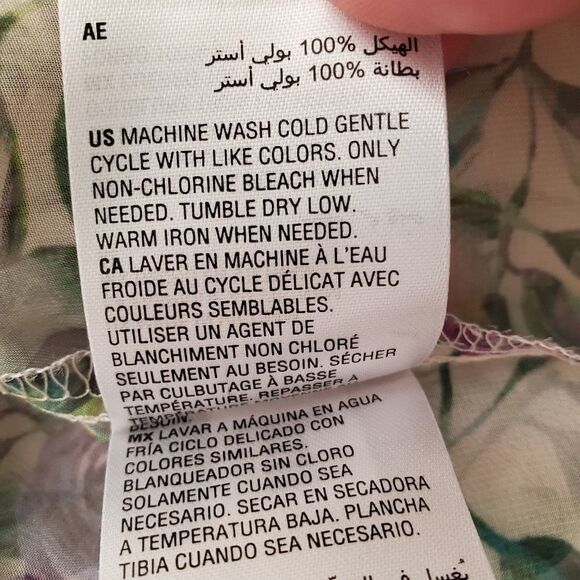 INC Floral Puff-Sleeve Blouse - Picture 13 of 13